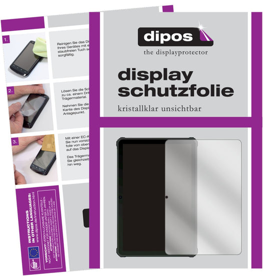 2x Schutzfolie klar für Oukitel RT1 Display-Schutz (1)