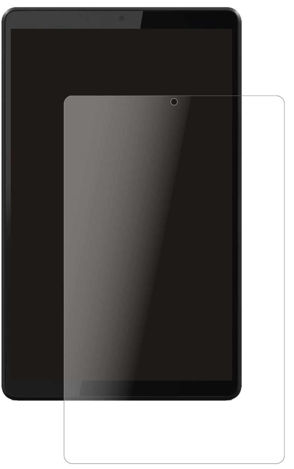 1x 9H Schutzfolie matt für Lenovo Smart Tab M8 Pan (2)