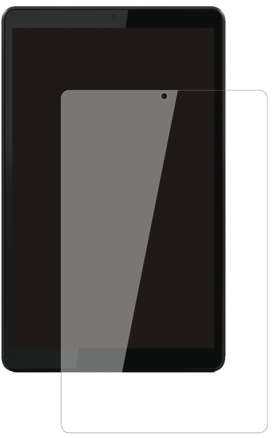 1x 9H Schutzfolie für Motorola Tab G20 Panzerfolie (2)