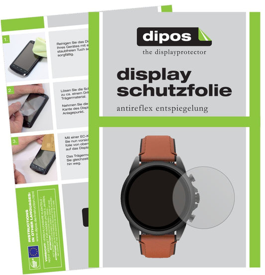 1x Schutzfolie matt für Fossil Gen 6 (44 mm) Smart (1)