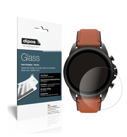 2x 9H Schutzfolie matt für Fossil Gen 6 (44 mm) Sm (1)