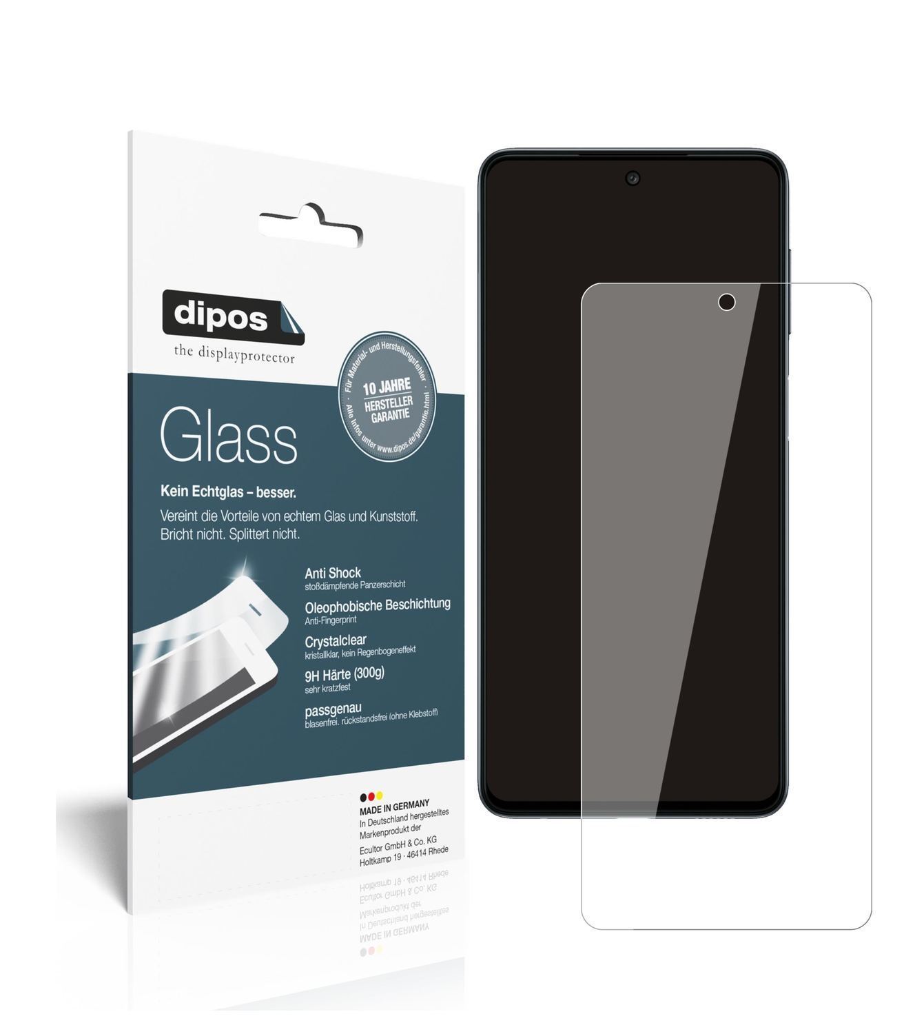 1x 9H Schutzfolie für Samsung Galaxy M52 5G Panzer (1)
