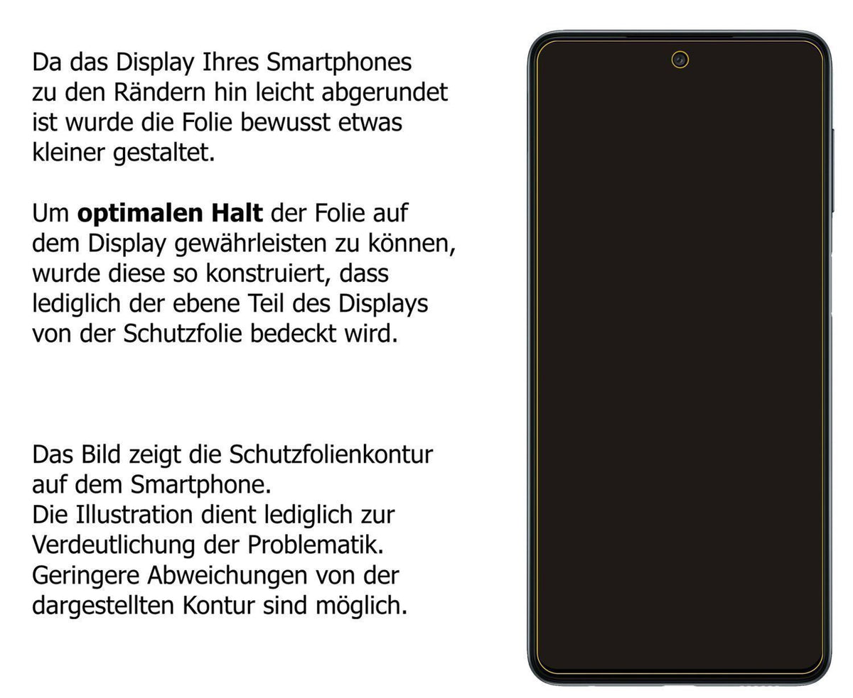 1x 9H Schutzfolie für Samsung Galaxy M52 5G Panzer (3)
