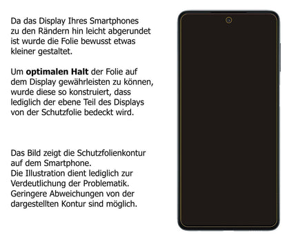 1x 9H Schutzfolie für Samsung Galaxy M52 5G Panzer (3)