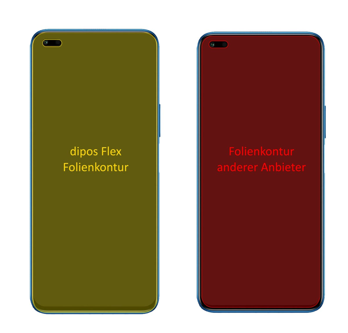 3x 3D Full Cover Schutzfolie für Honor X20 5G (2)
