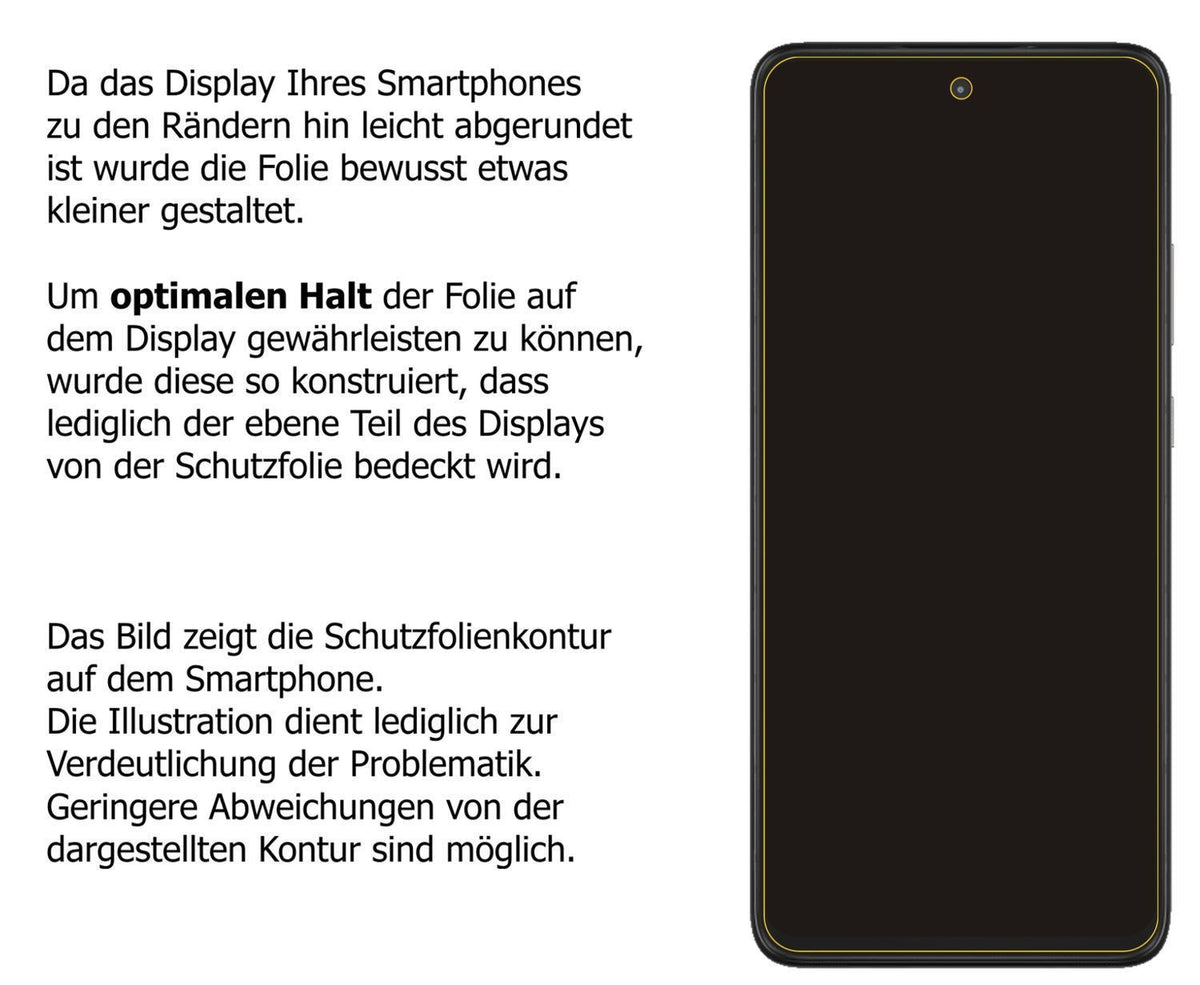 5x Schutzfolie klar für Motorola One 5G UW Ace Dis (5)
