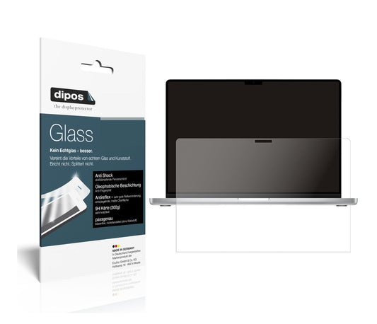 2x 9H Schutzfolie matt für Apple MacBook Pro 14 Zo (1)