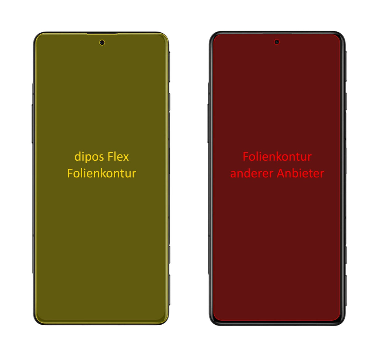 2x 3D Full Cover Schutzfolie für Poco F3 GT (2)
