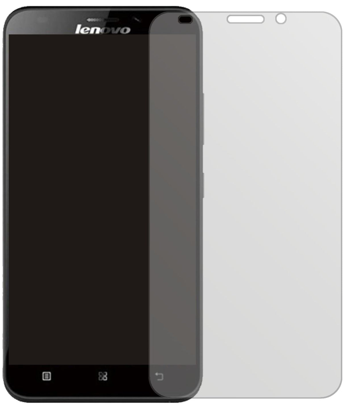 5x Schutzfolie matt für Lenovo A916 Display-Schutz (2)