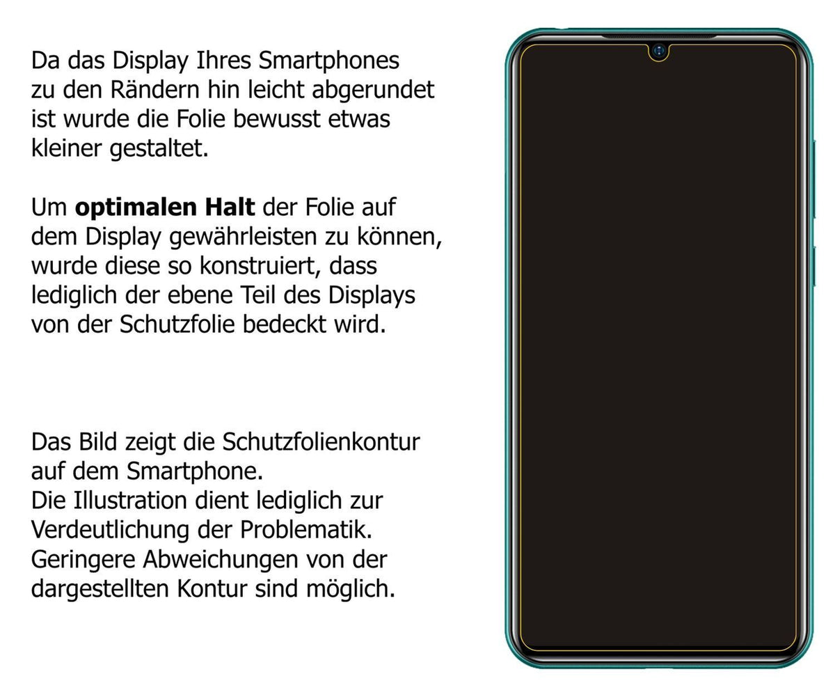 2x 9H Schutzfolie für Doogee N20 Pro Panzerfolie (3)