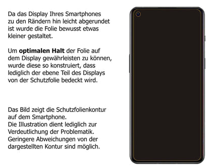 1x Schutzfolie klar für OnePlus 9RT Display-Schutz (5)