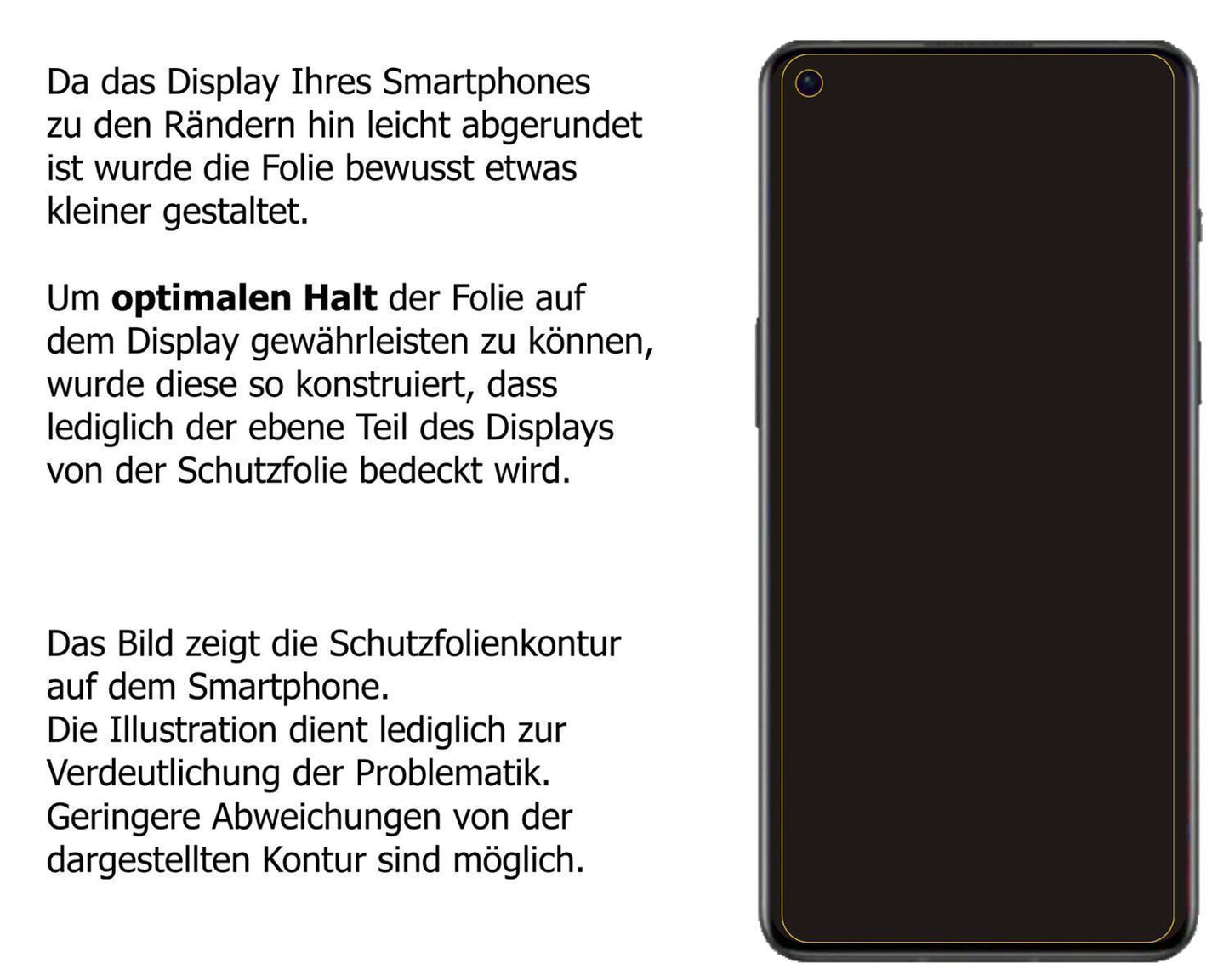 6x Schutzfolie klar für OnePlus 9RT Display-Schutz (5)