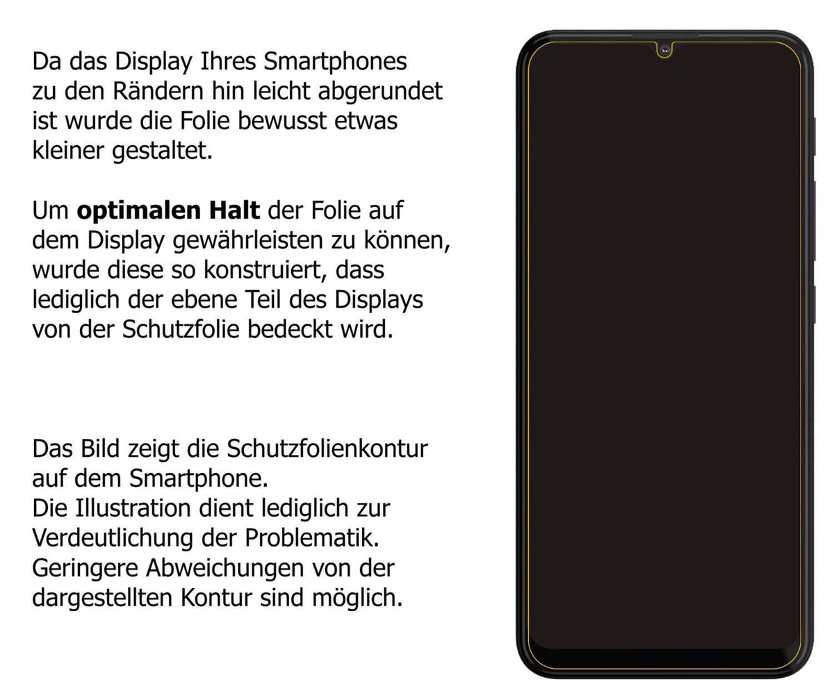 2x Schutzfolie matt für Lenovo K13 Note Display-Sc (6)