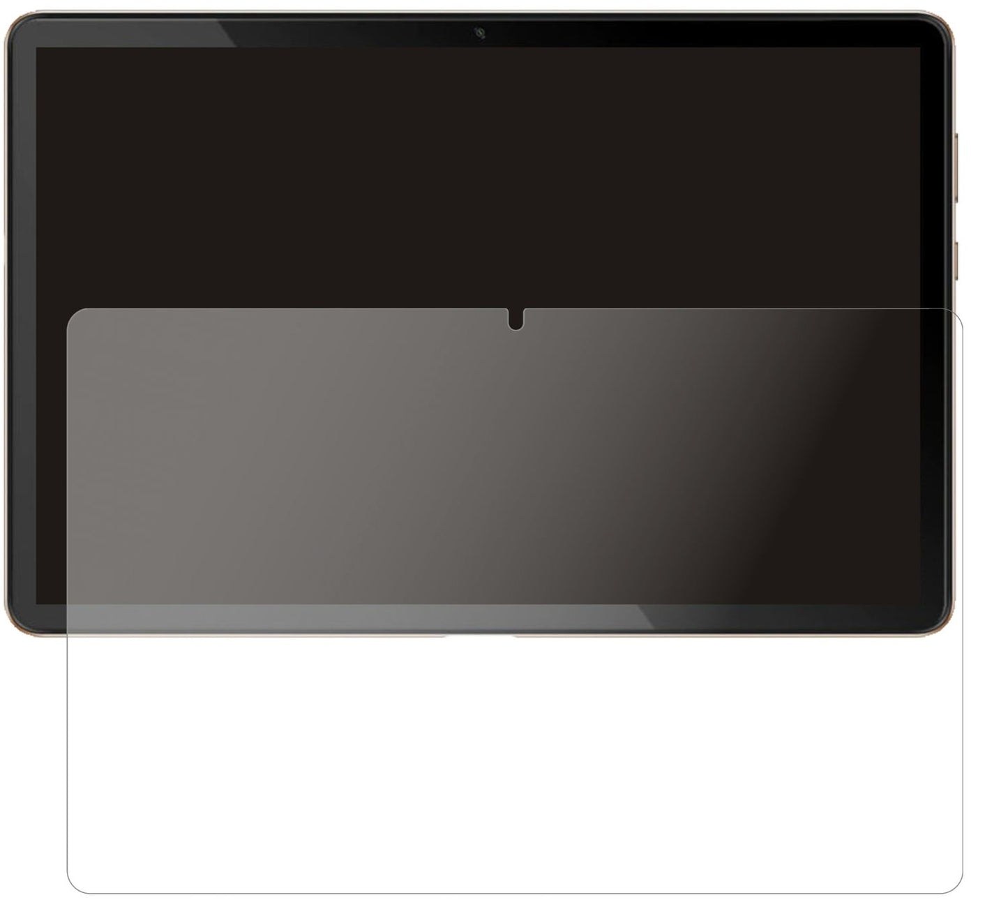 2x 9H Schutzfolie matt für Blackview Tab 10 Panzer (2)