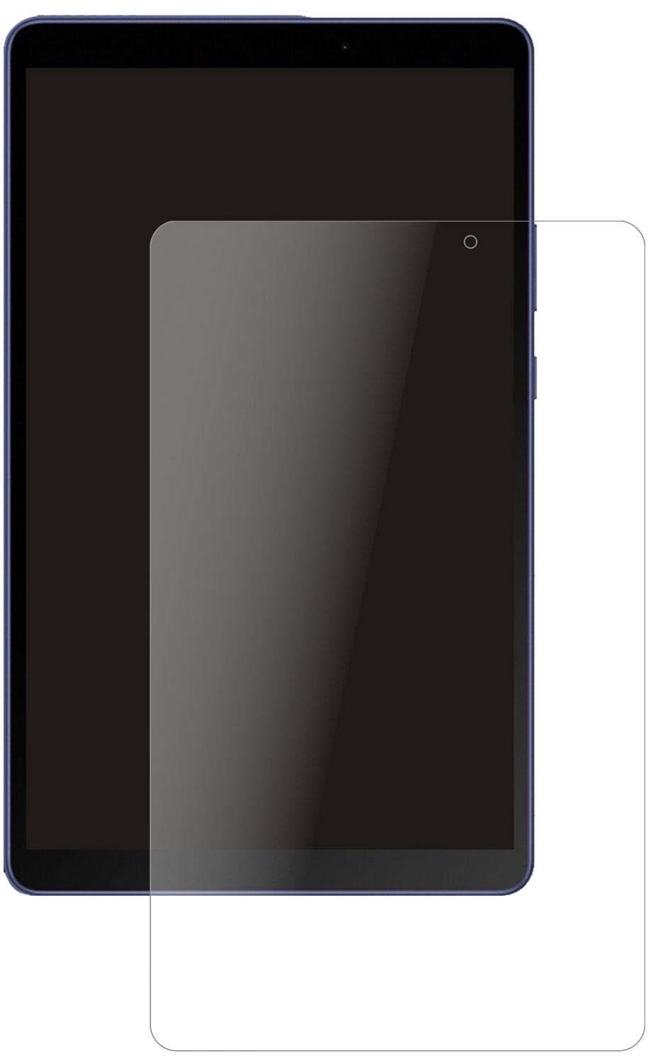 1x 9H Schutzfolie matt für Honor Tablet X7 8 Zoll  (2)