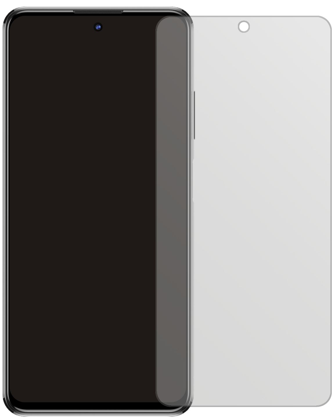 5x Schutzfolie matt für ZTE Blade V30 Display-Schu (2)