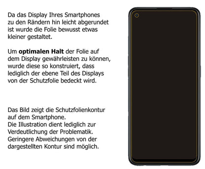 1x Schutzfolie klar für Oppo Reno6 Z Display-Schut (5)