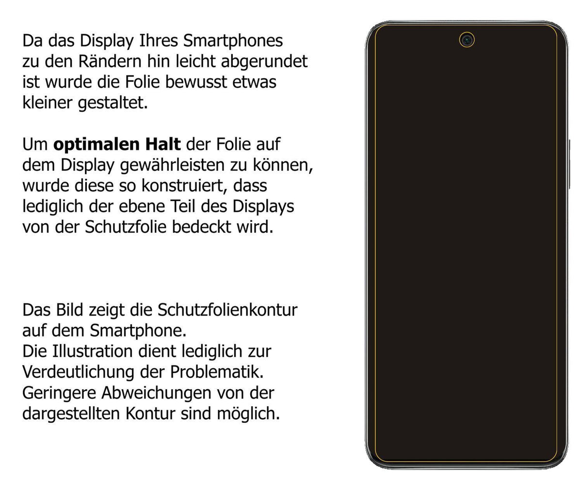 1x Schutzfolie klar für Honor X20 SE Display-Schut (5)