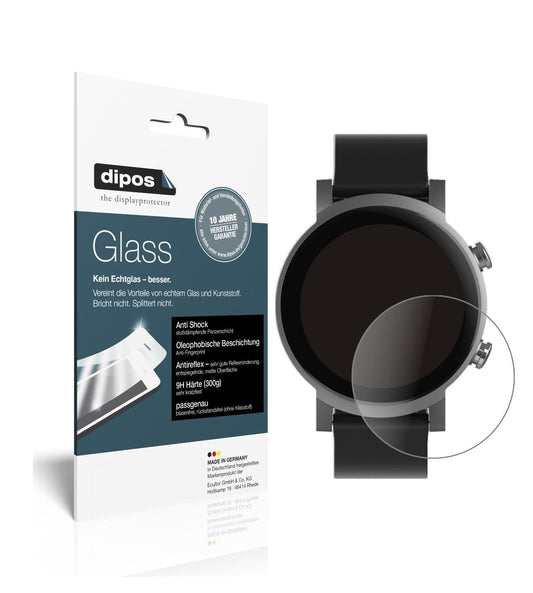 1x 9H Schutzfolie matt für TicWatch E3 Smartwatch  (1)