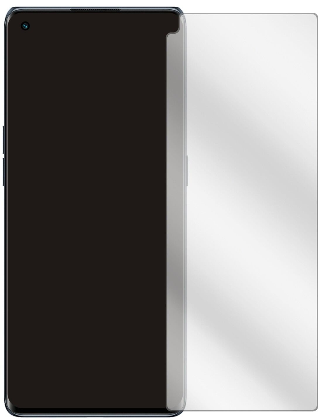 2x Schutzfolie klar für Oppo Reno6 Pro Plus Displa (2)