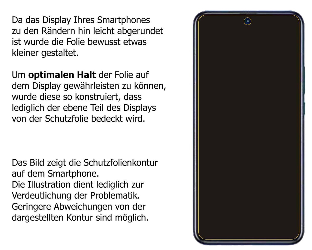 2x 9H Schutzfolie matt für Huawei Nova 9 Panzerfol (3)