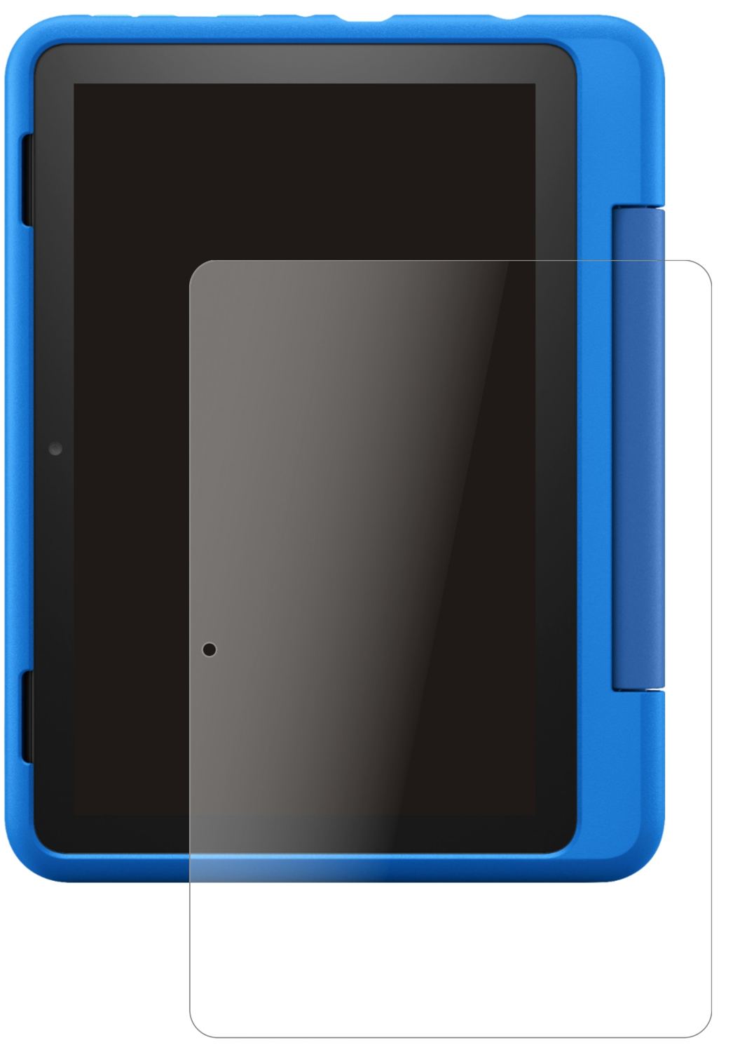2x 9H Schutzfolie matt für Amazon Fire HD 8 Kids P (2)