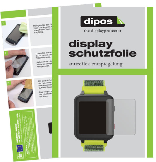 6x Schutzfolie matt für Anio 5 Smartwatch Display- (1)