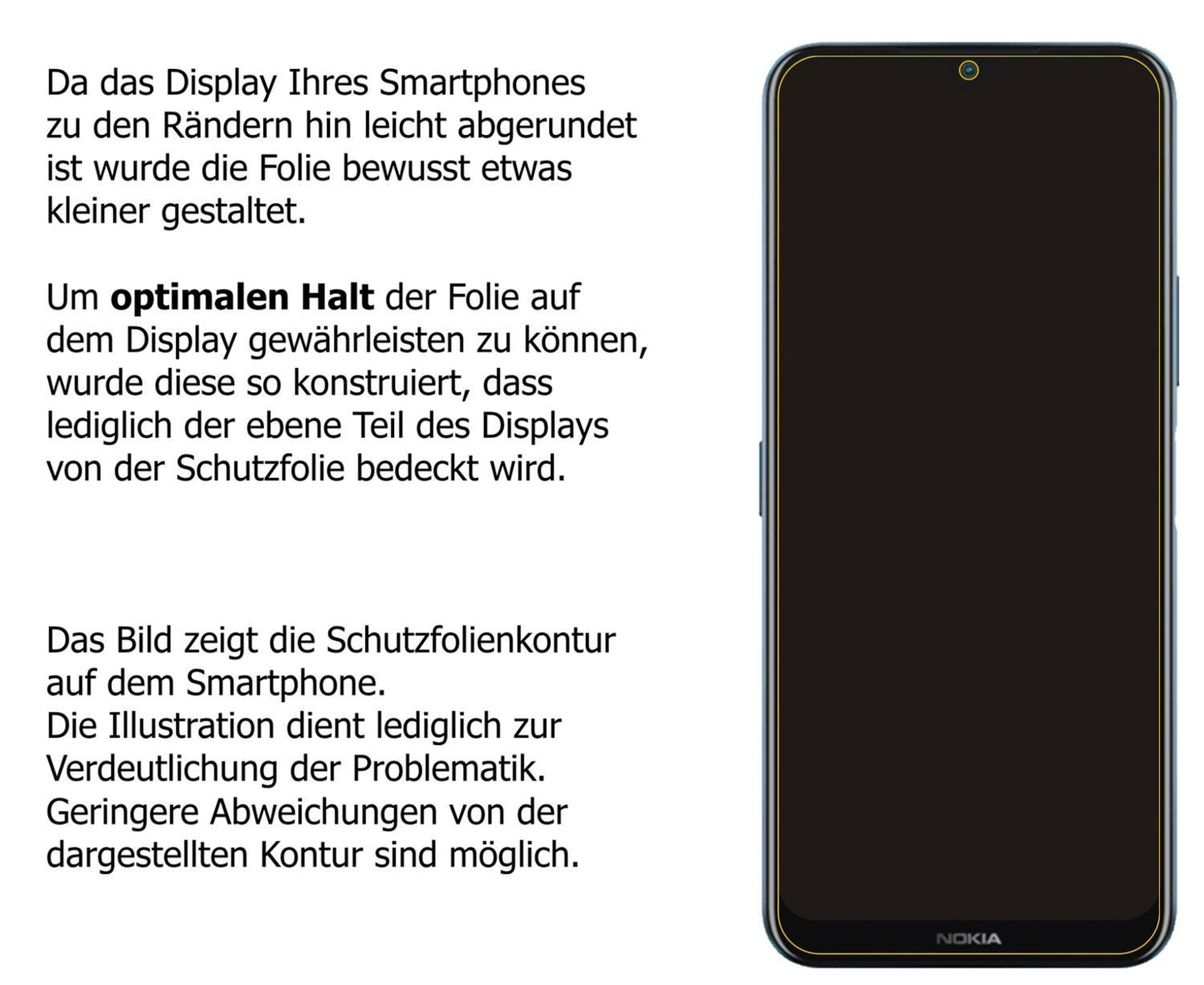 1x 9H Schutzfolie für Nokia G50 Panzerfolie (3)