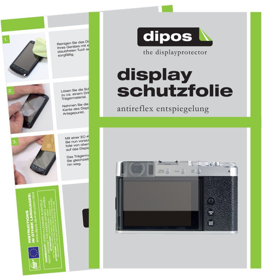 1x Schutzfolie matt für Fujifilm X-E4 Display-Schu (1)