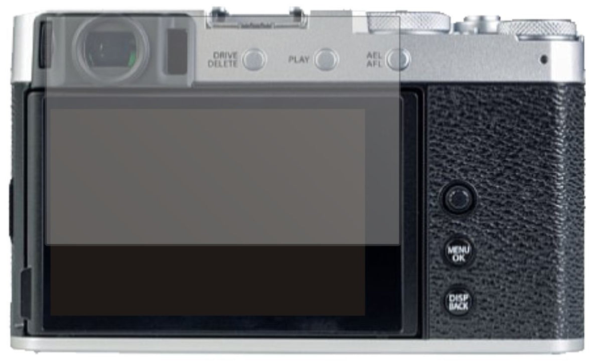 2x Schutzfolie matt für Fujifilm X-E4 Display-Schu (2)