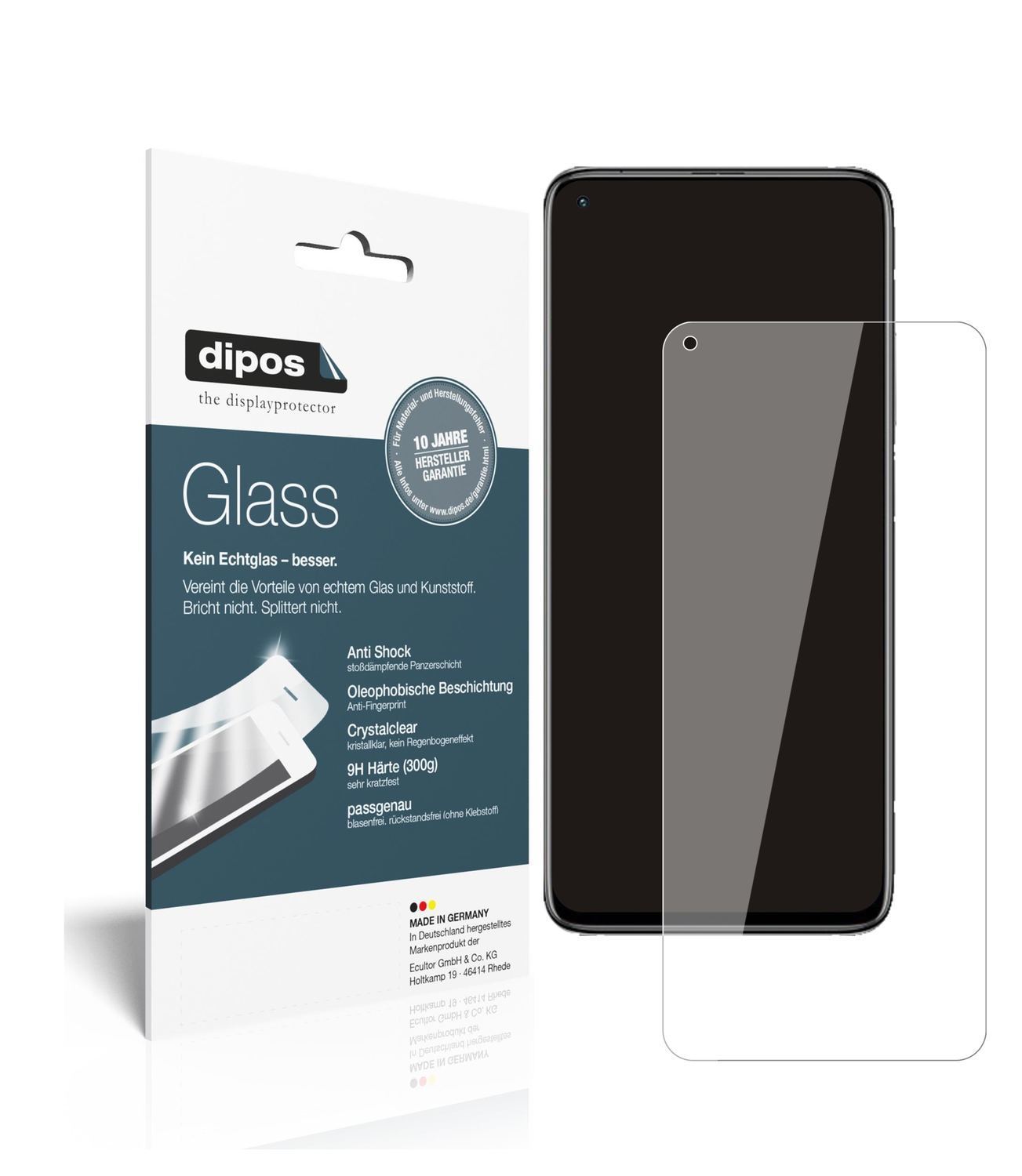 1x 9H Schutzfolie für Xiaomi Redmi K30S Panzerfoli (1)