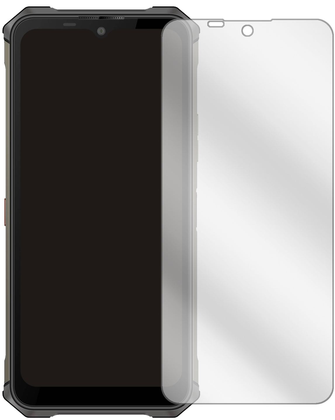 6x Schutzfolie klar für Oukitel WP13 Display-Schut (2)