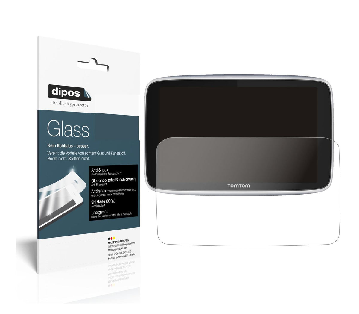 1x 9H Schutzfolie matt für TomTom Go Premium X Pan (1)