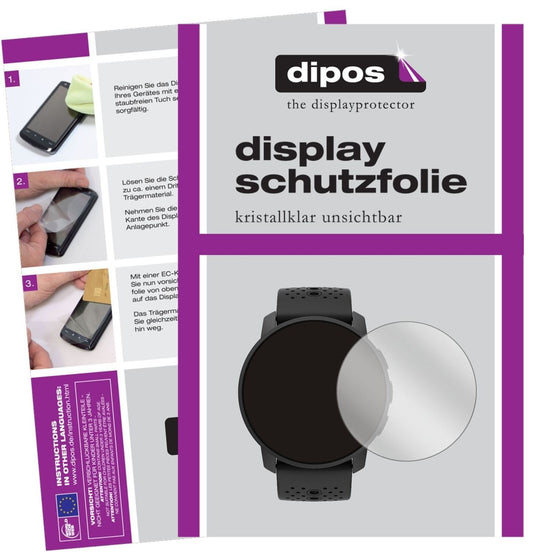 1x Schutzfolie klar für Suunto 9 Peak Display-Schu (1)