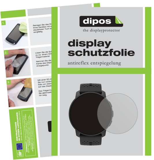 6x Schutzfolie matt für Suunto 9 Peak Display-Schu (1)