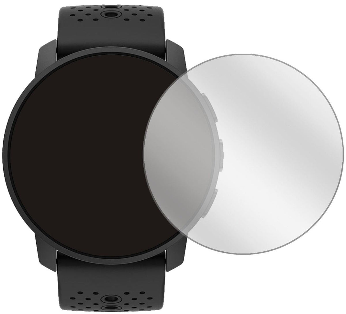 6x Schutzfolie klar für Suunto 9 Peak Display-Schu (2)
