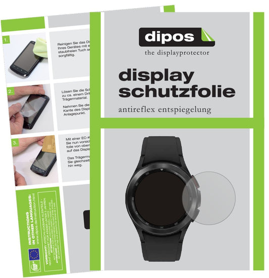5x Schutzfolie matt für Samsung Galaxy Watch 4 (40 (1)