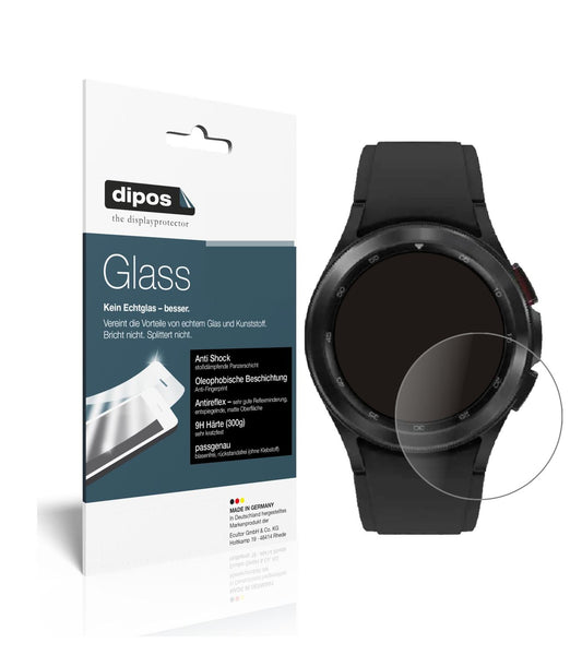 2x 9H Schutzfolie matt für Samsung Galaxy Watch 4  (1)