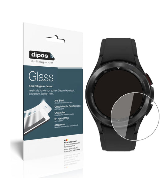 2x 9H Schutzfolie für Samsung Galaxy Watch 4 (40 m (1)