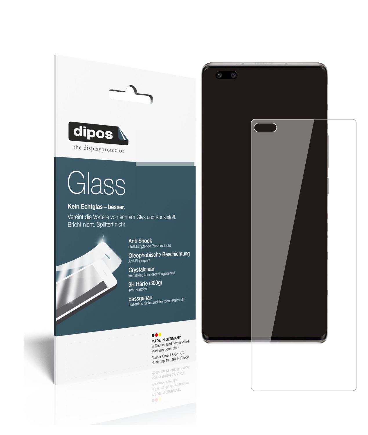 2x 9H Schutzfolie für Huawei Nova 8 Pro Panzerfoli (1)