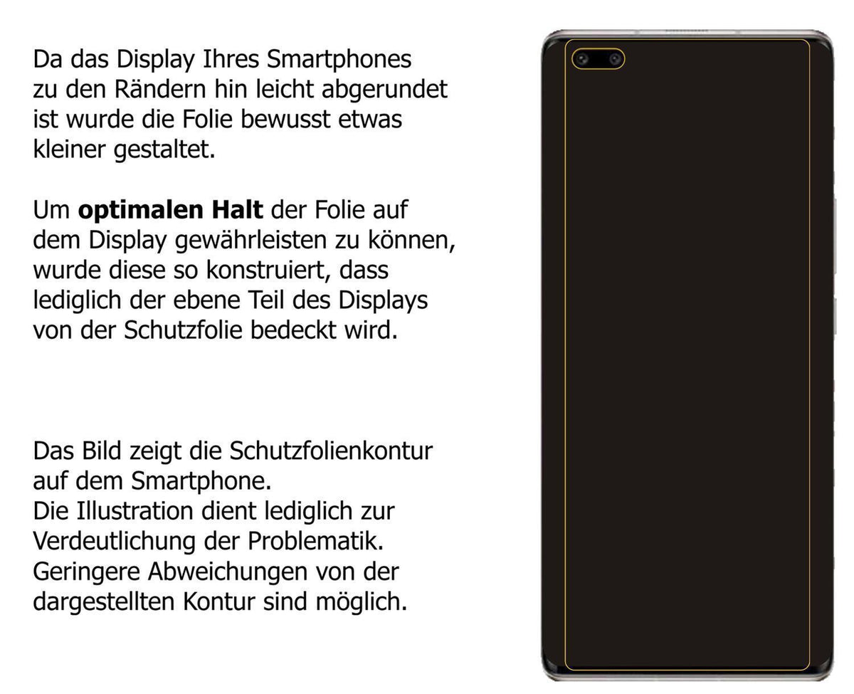 2x 9H Schutzfolie für Huawei Nova 8 Pro Panzerfoli (3)