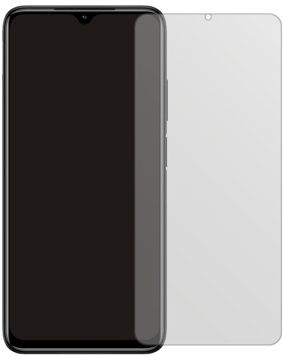 5x Schutzfolie matt für Xiaomi Redmi 9T Display-Sc (2)