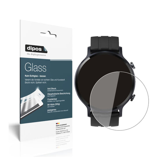 2x 9H Schutzfolie für Oppo Realme Watch S Panzerfo (1)