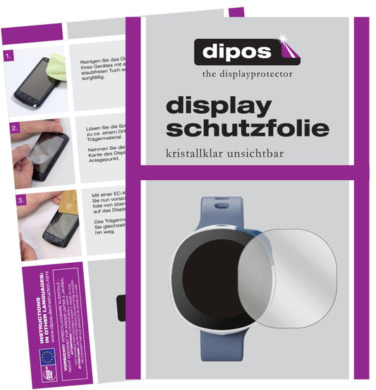 5x Schutzfolie klar für Vodafone Smart Kids Watch  (1)