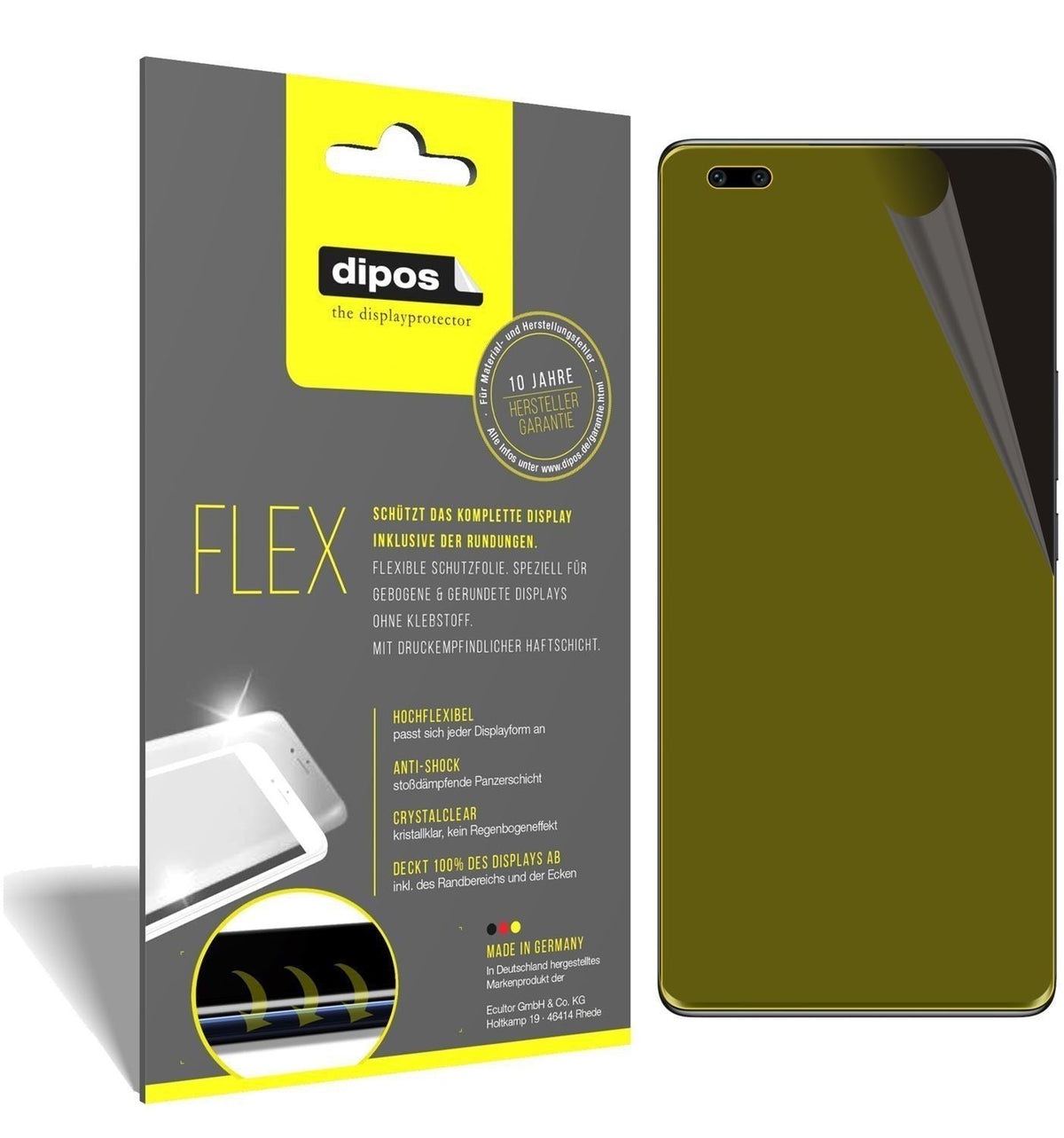 3x 3D Full Cover Schutzfolie für Honor 50 Pro (1)