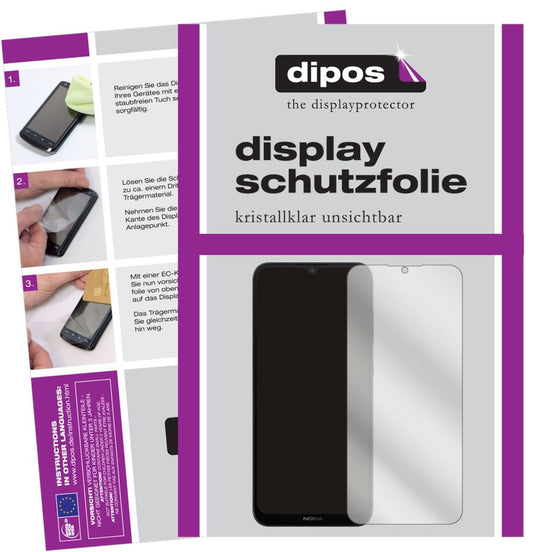 5x Schutzfolie klar für Nokia C20 Plus Display-Sch (1)