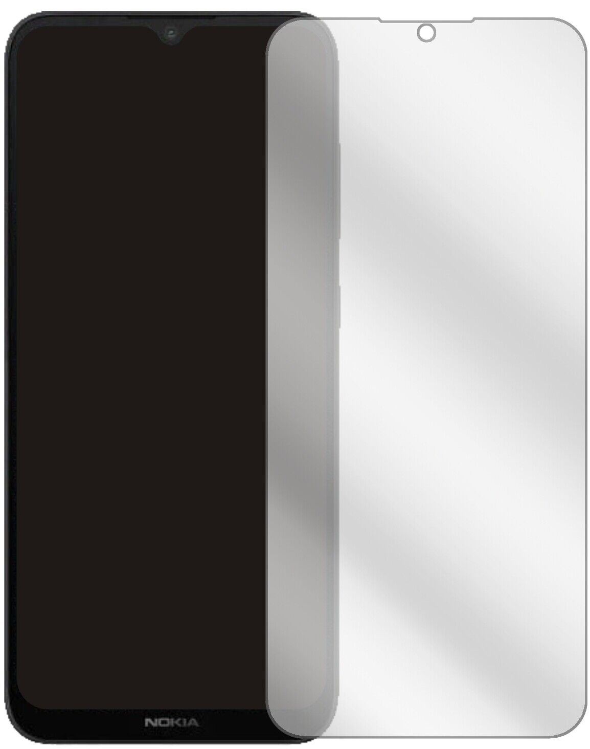 5x Schutzfolie klar für Nokia C20 Plus Display-Sch (2)