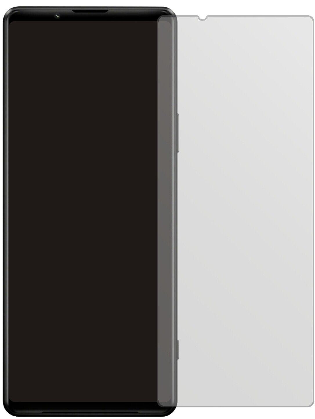 1x Schutzfolie matt für Sony Xperia 1 III Display- (2)