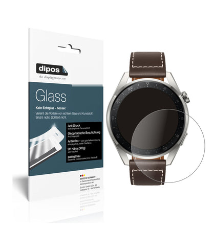 2x 9H Schutzfolie matt für Huawei Watch 3 Pro Panz (1)