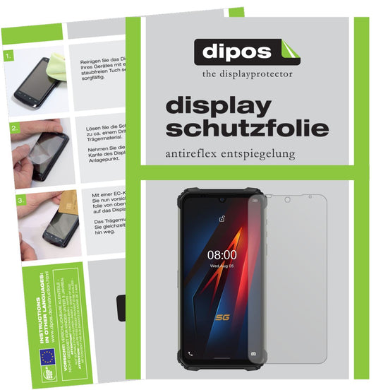 2x Schutzfolie matt für Ulefone Armor 8 Pro Displa (1)
